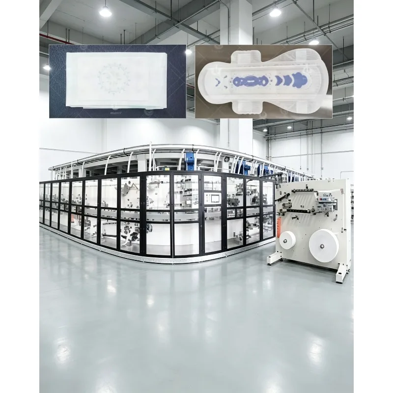 Sanitary Napkins Making Machine Available for Immediate Delivery Sanitary Pad Making Machine