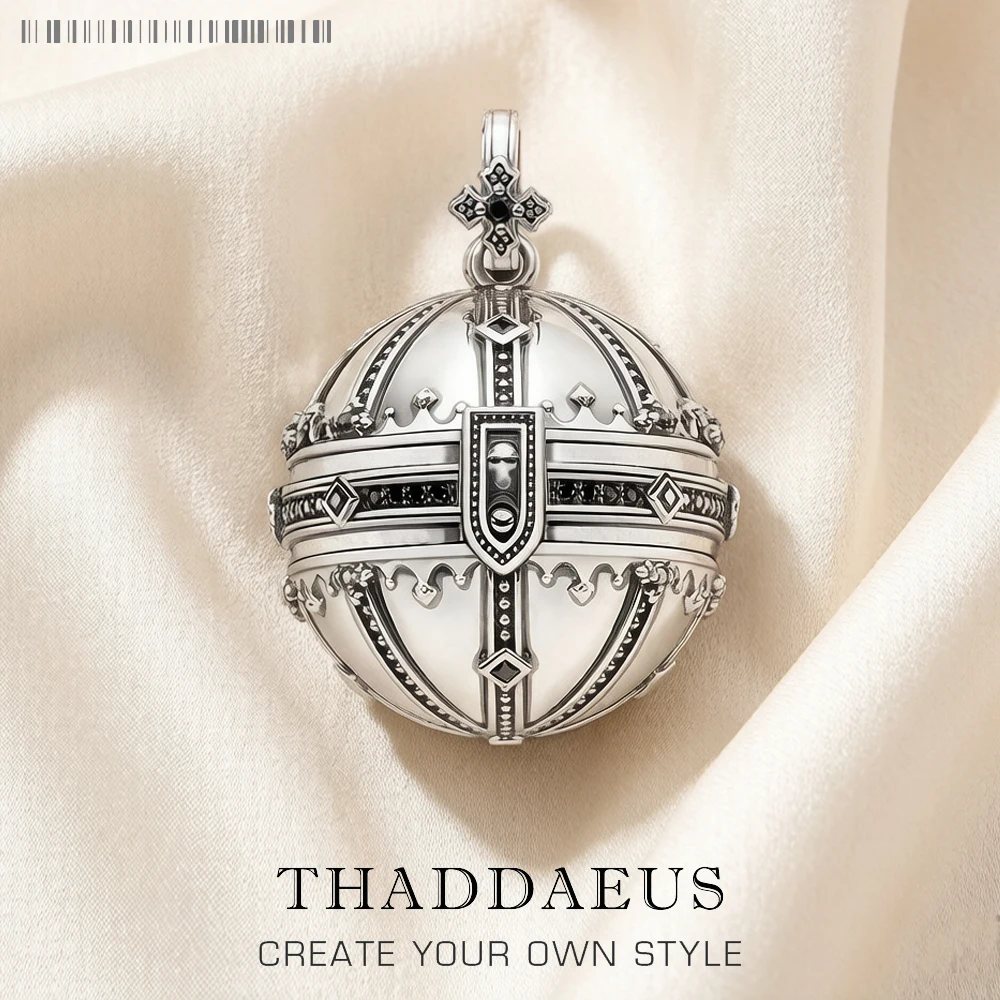 Pendant Kingdom Of Dreams Orb Brand Jewelry Europe Accessories 925 Sterling Silver Rebel Vintage Gift For Women & Men