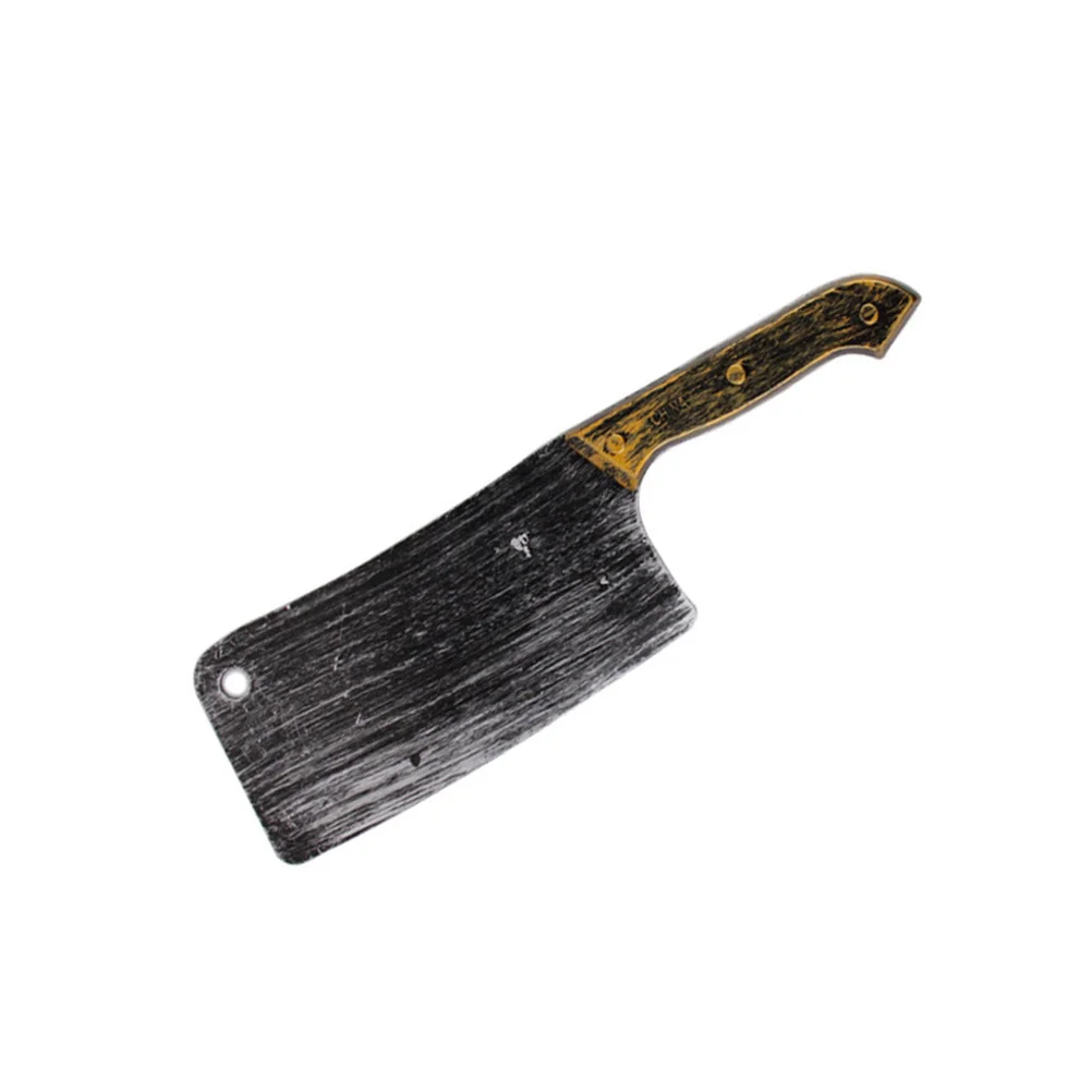 4Pcs Halloween Fake Cutter Props Plastic Durable Performance Horror Prank Festival Decorations Halloween Cutter Props