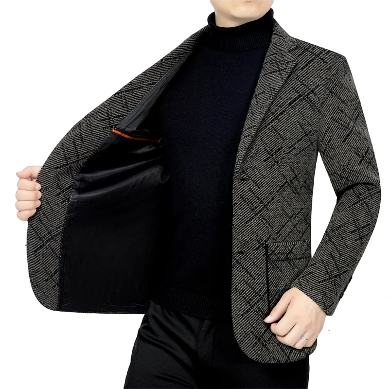 The Main Promotion of New Suit Jacket Men\'s Autumn and Winter High Quality Business Leisure Comfortable Formal Men\'s Clothing