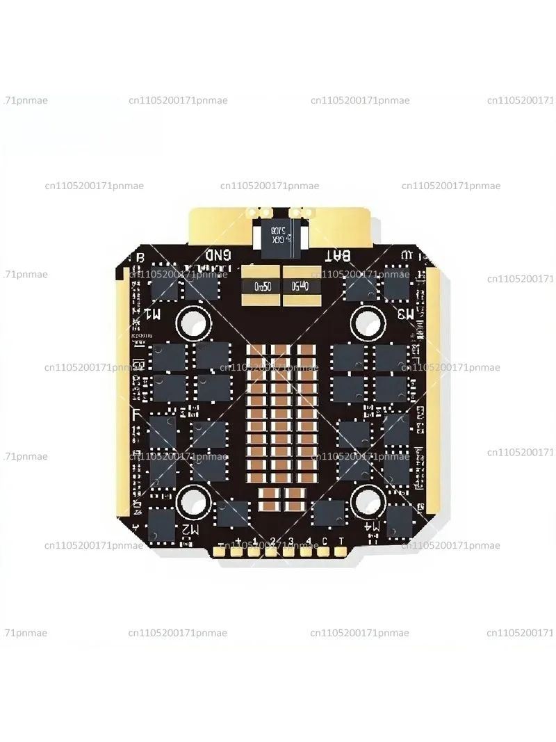 32-bit 4 in 1 Brushless ESC, 8S 100A 8S 120A 12S 100A 12S 120A High Current Electronic Speed Controller for RC Model Aircraft