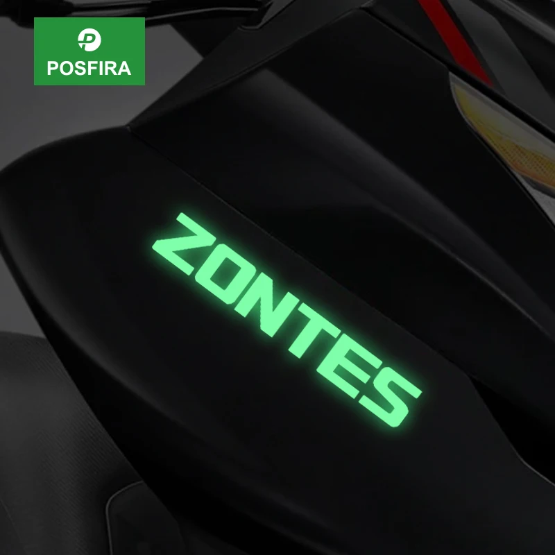 

POSFIRA Stickers Luminous Decals for Zontes 703F 350E 368G G1 125 350D 125C 310M 368K 125D GK350 350M 703RR 125M 125E 350 E D