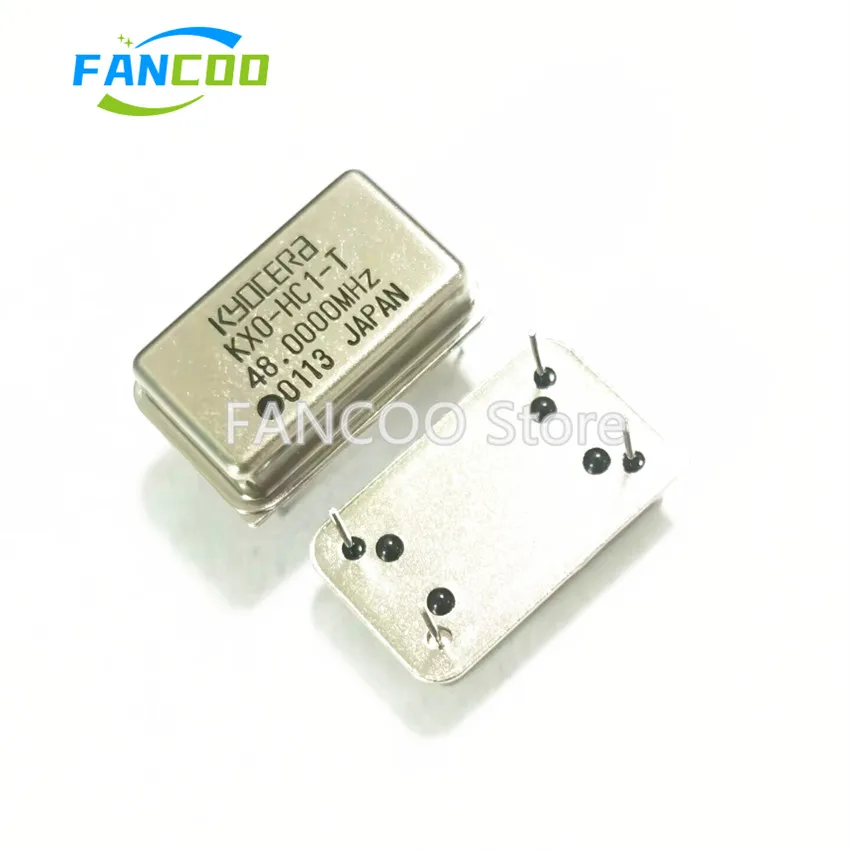 5pcs 1.000MHZ 2.000MHZ 4.000MHZ 8.000MHZ 10M 12M 1MHZ 1M 1.000M Crystal Oscillator Active OSC DIP-4 Rectangle Full Size 3.3V 5V