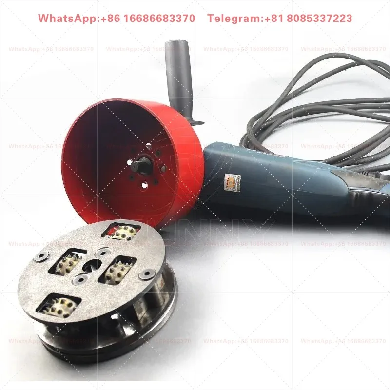 Stone Scratch Roller Wheel For Angle Grinder Stone Surface Texturing Concrete Marble Chisel Roller Grinding Tool