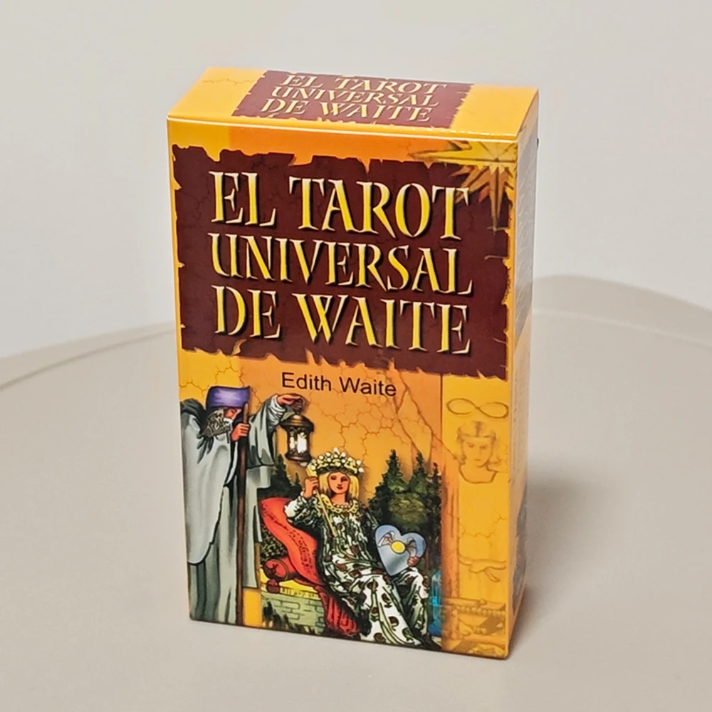 

El Tarot Universal De Waite (Spanish Edition) 78 Pcs Universal Tarot Cards Based on Rider Waite System - 10.3*6cm