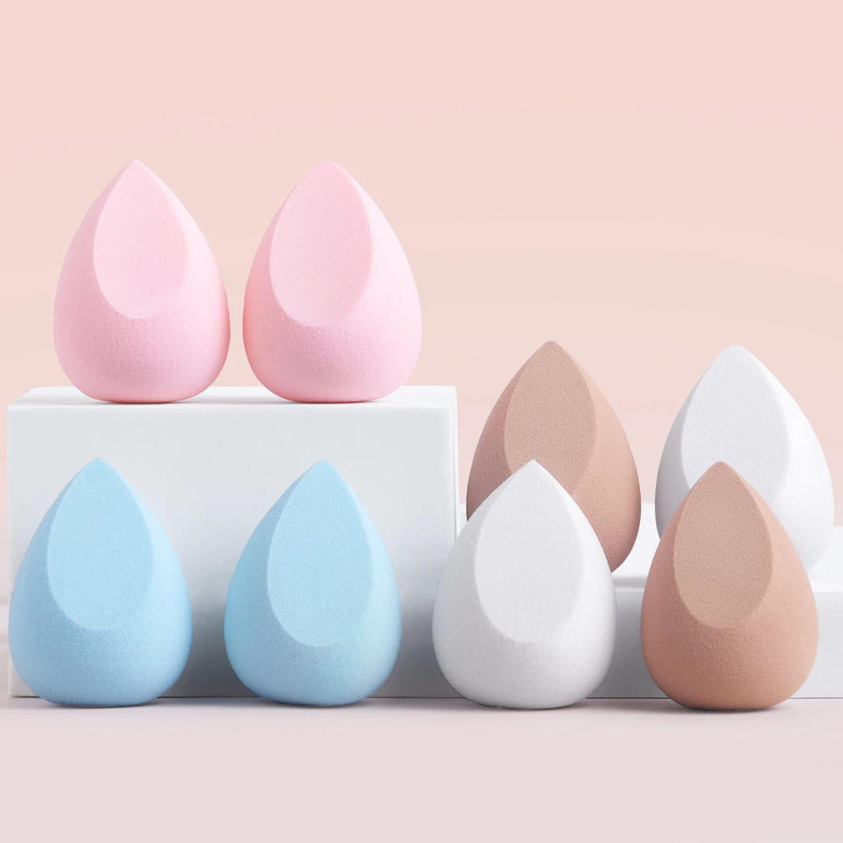 新しいリキッドファンデーションコットンはとても柔らかく、メイクアップエッグパウダーパフセット、水滴スポンジ、エアクッションパフツールに最適です。