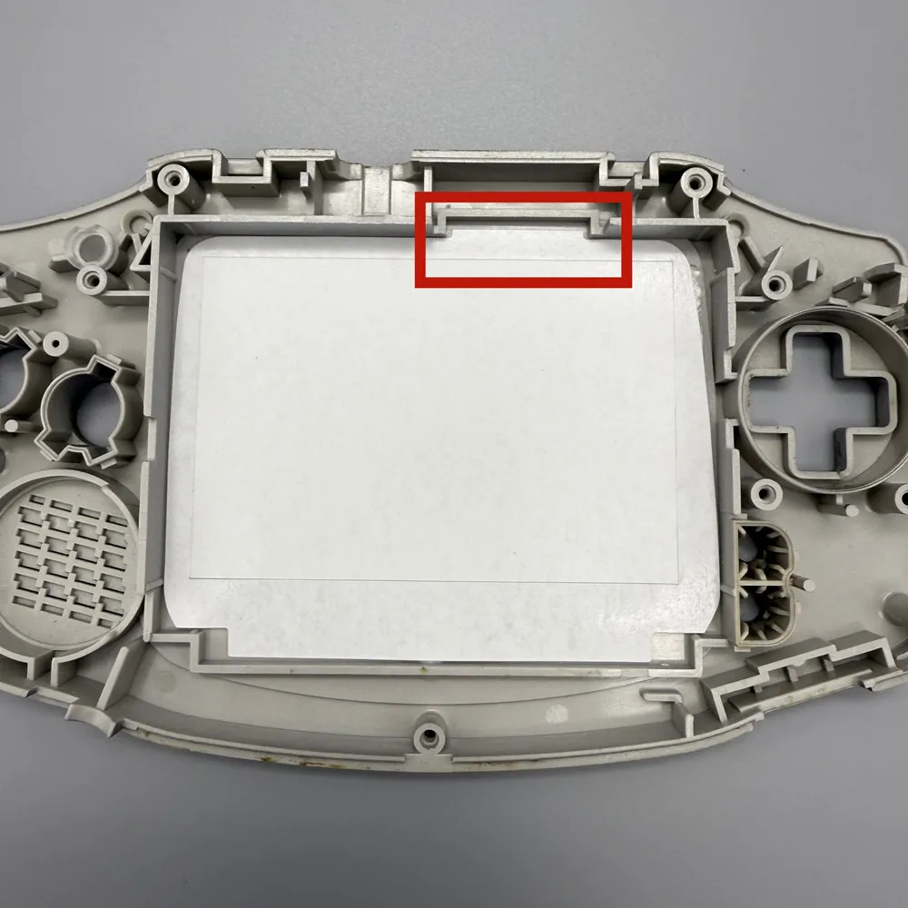 شاشة LCD عالية الدقة IPS بالحجم الأصلي لعام 2025 لـ Gameboy Advance GBA. تدعم عرض وضع البكسل