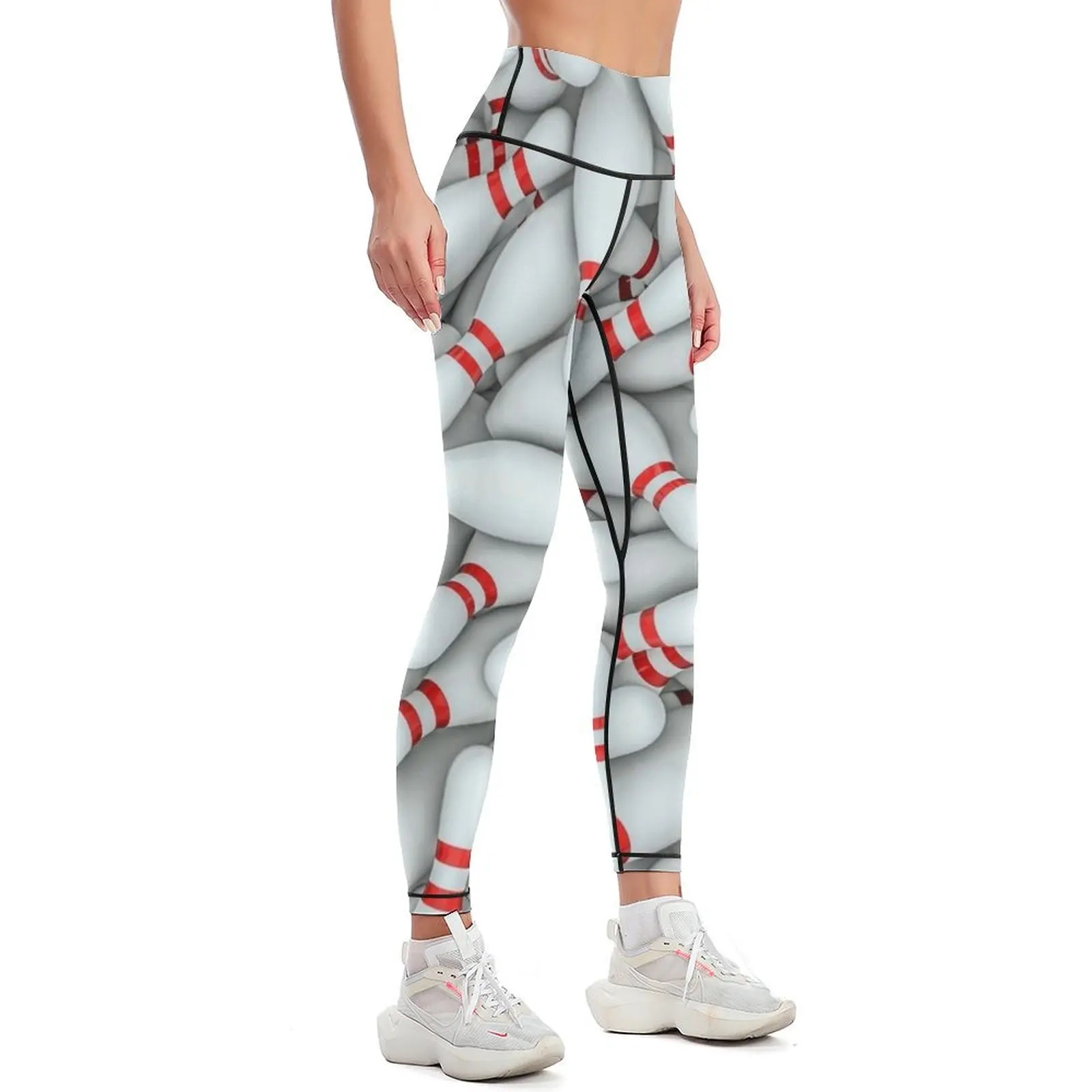 Bowling pins Leggings Women's tights sports for gym womans Womens Leggings