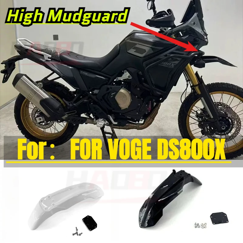 Motorrad Vorderer Hochschutz-Schmutzfänger Kunststoffabdeckung 800DSX Spritzschutz Langer Kurzer Schmutzfänger Für VOGE DS 800X DS800X