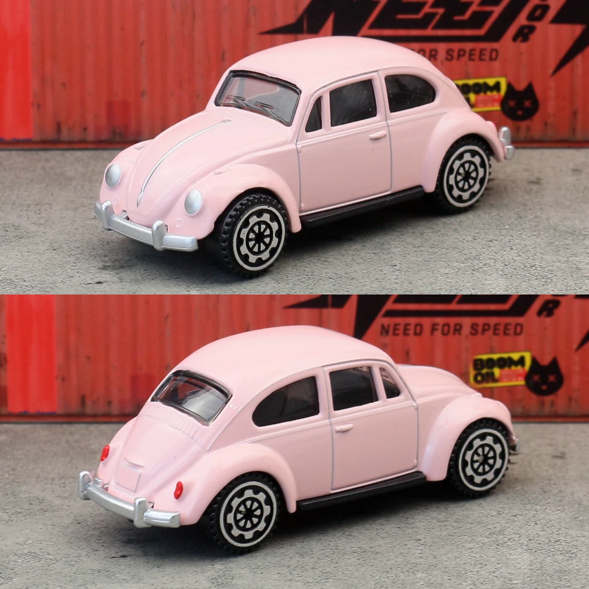 1/54 Volkswagen Beetle Toy Car Model CCA MSZ 1:64 Diecast Miniature Free Wheels Collection Suitable for Hot Wheels Gift Kid