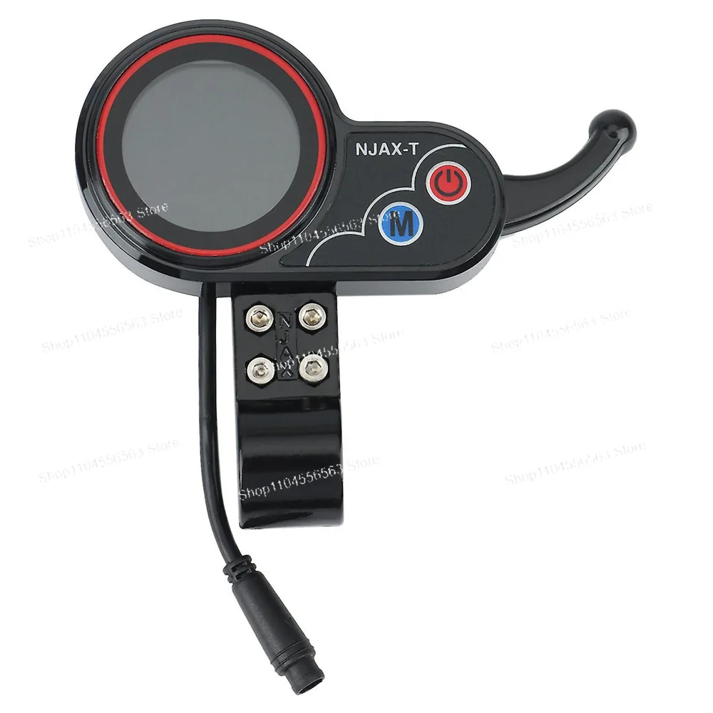 

Scooter accessories Dashboard, speed gauge 48V 6-pin waterproof blackhead for Kugoo