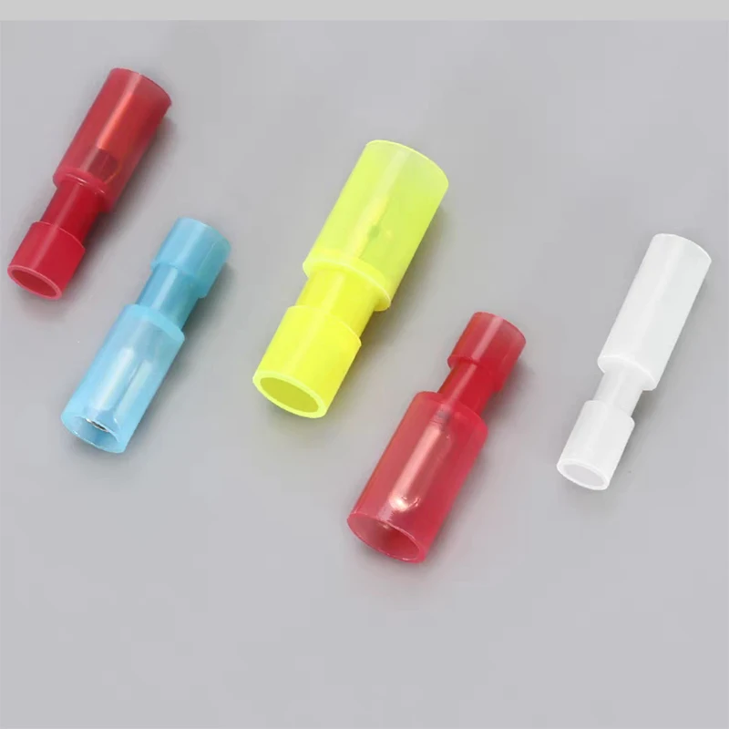 

Электрический соединитель в форме пули MPFNY FRFNY, штекер-гнездо, для стыкового соединения, электрический соединительный терминал, вставной терминал