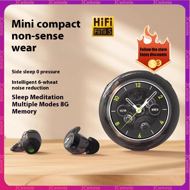 Mifo Fiitii S In Ear Sleep Aid Wireless Bluetooth Earphone Comfortable Sleep Meditation Asmr Specific Anc With 8gb Of Ram Custom