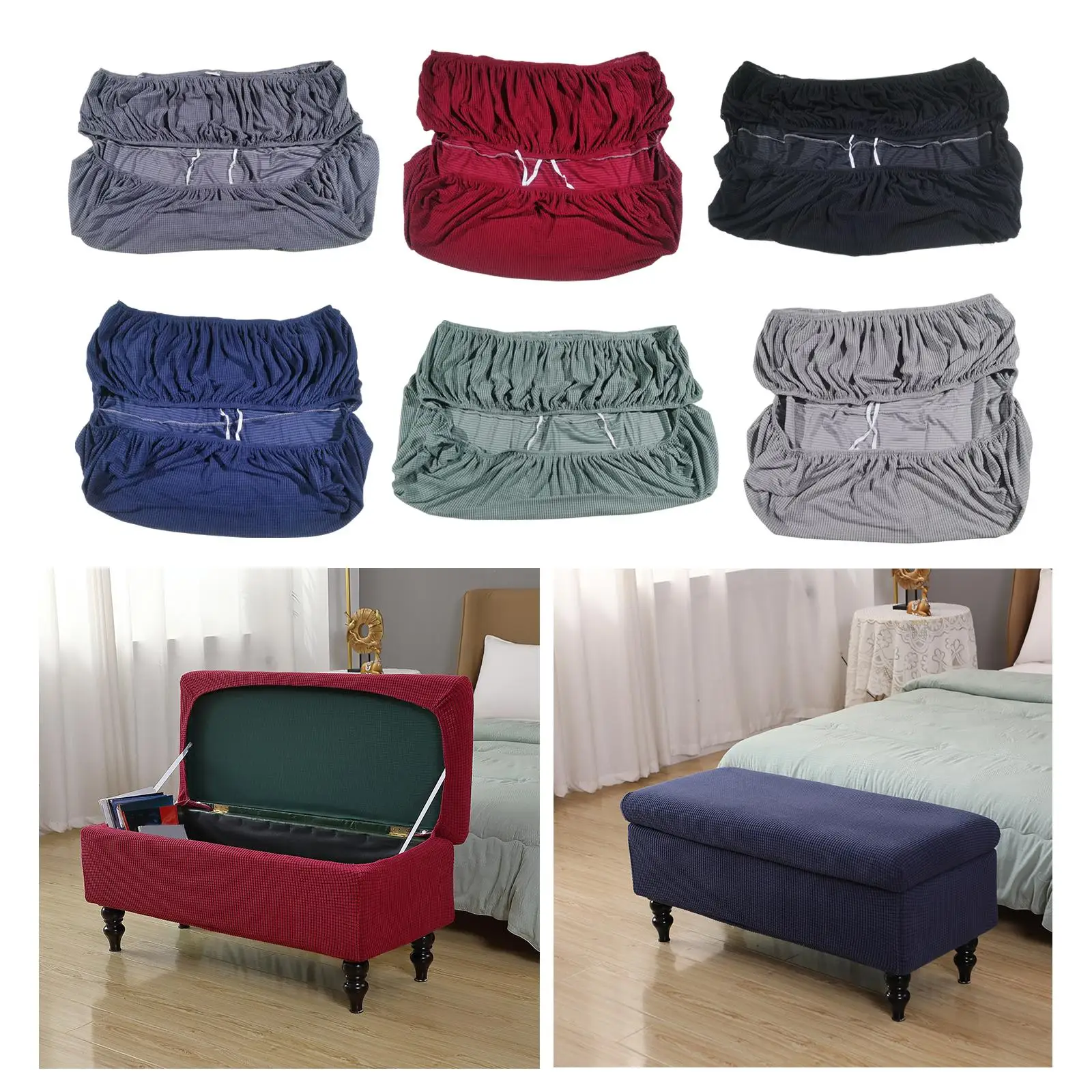 capa-para-puff-retangular-em-tecido-jacquard-de-alta-elasticidade-com-faixa-elastica