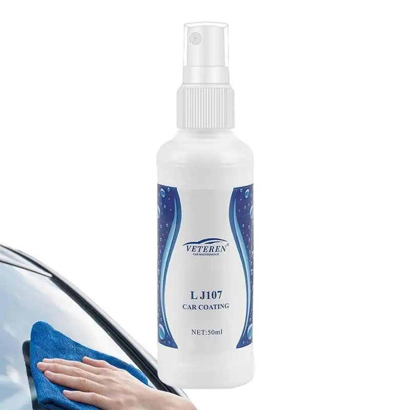 

Ceramic Car Coating Nano Ceramic Coating 50ml Hydrophobic Top Coat Polish & Paint Sealant Detail Protection Quick & Easy