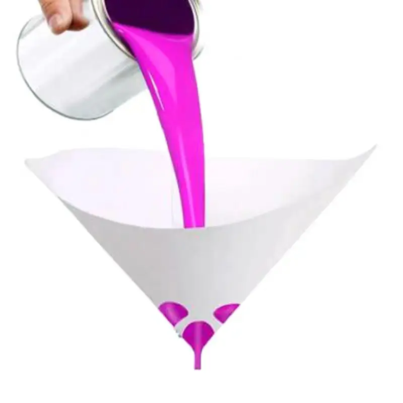 

100 Grit Paint Paper Funnel Car Paint Mixing Spray Paint Disposable Filter 50pcs