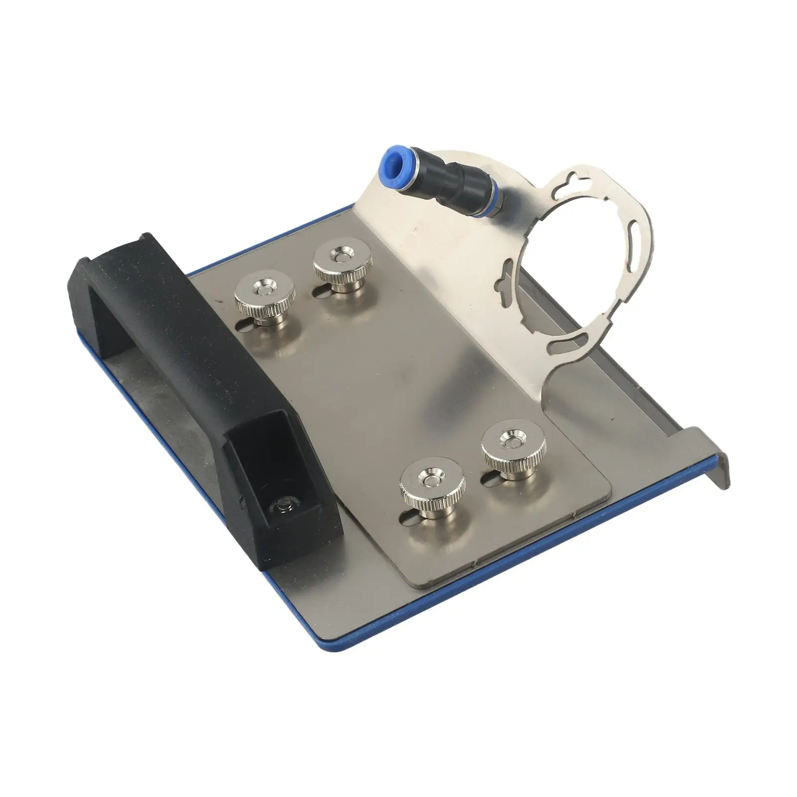 Achieve Clean and Professional Tile Chamfering with this Angle Grinder Stand Compatible with Type 100 Grinders