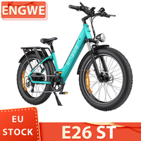 ENGWE E26 ST Stepthru Electric Bike 48V 16AH Battery 26*4.0 inch Fat Tire 250W Motor E-Bike 140km Max Range 25km/h Max Speed