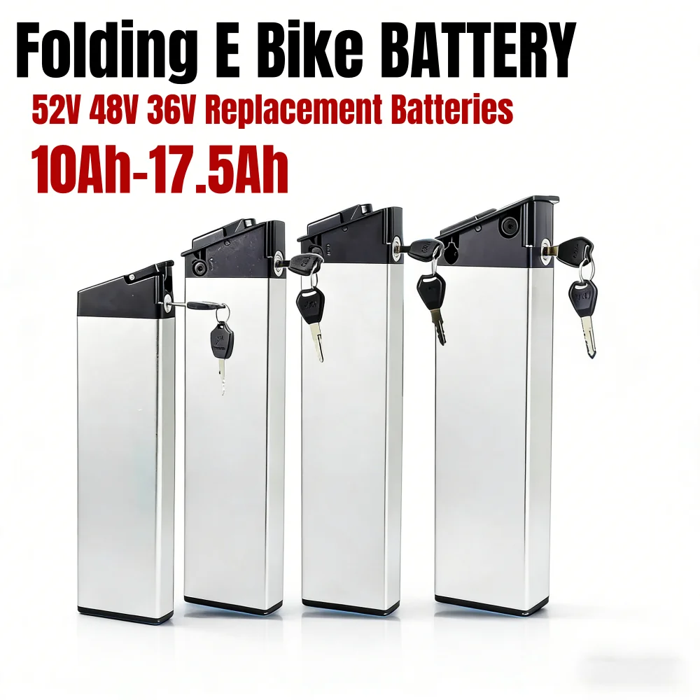 10.4Ah-17.5Ah 36V 48V 52V Replacement Batteries For Engwe EP-2 Pro Engine Pro Upgraded MATE X Bike DCH003/DCH006/DCH009 Battery