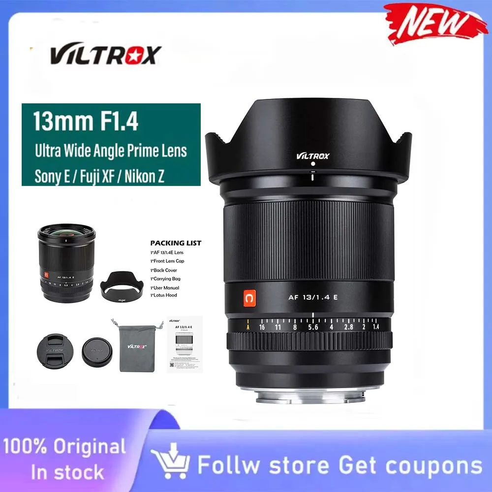 Viltrox 13Mm F1.4 F… - image