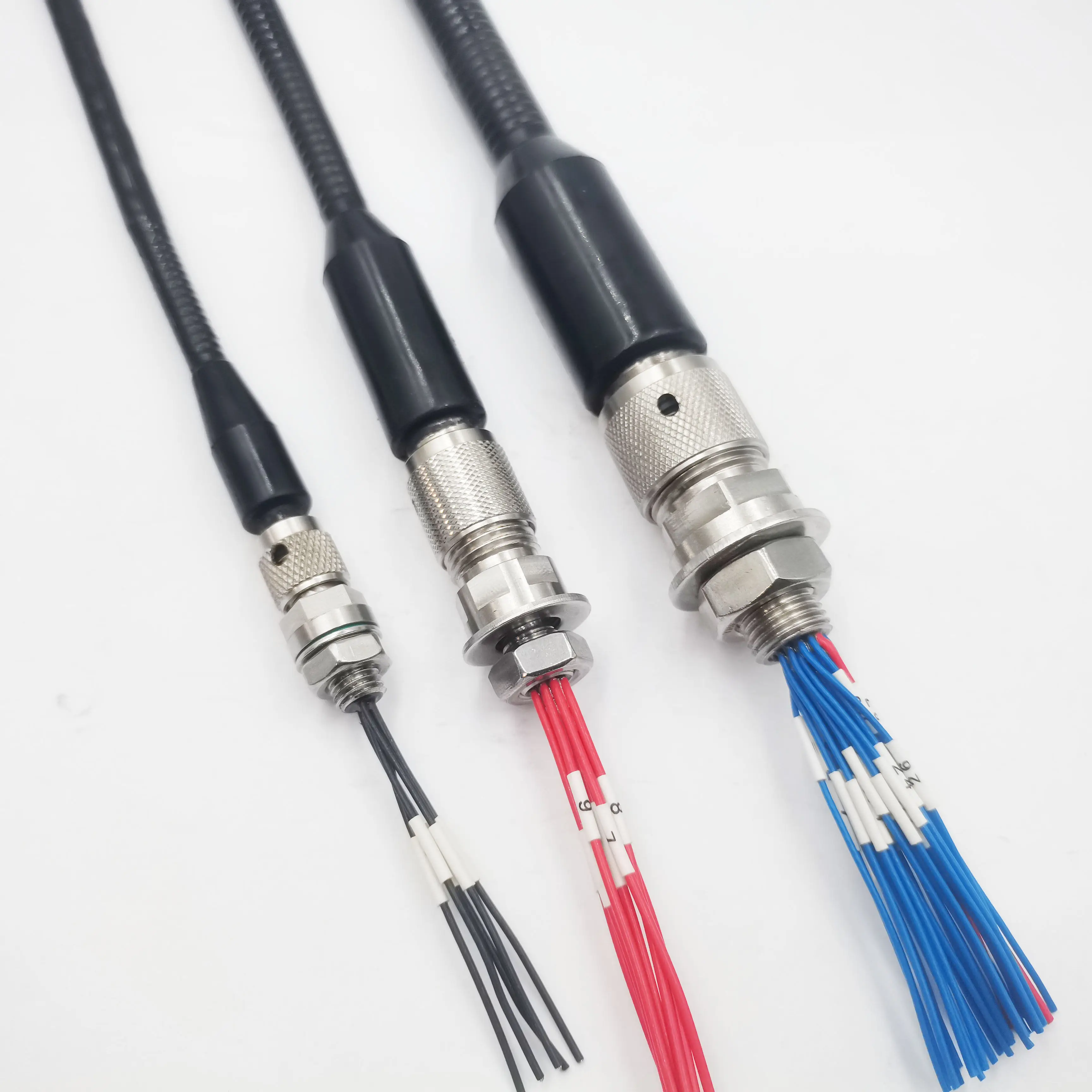 2-28 Core 1/2 20UNF IP68 Waterproof Watertight Connector Underwater Cable Plug for Subsea ROV Robot Equipment