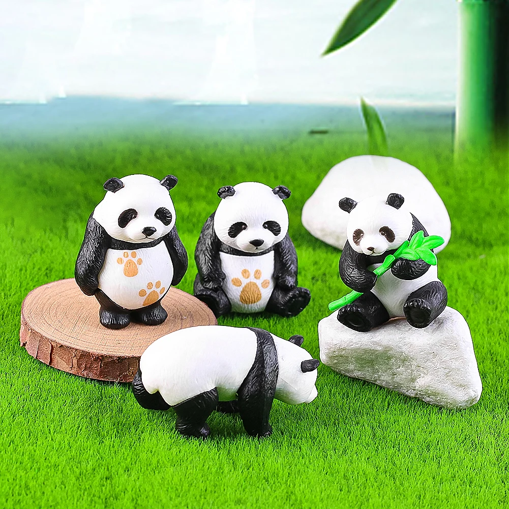 4 шт./набор, мини-фигурки животных