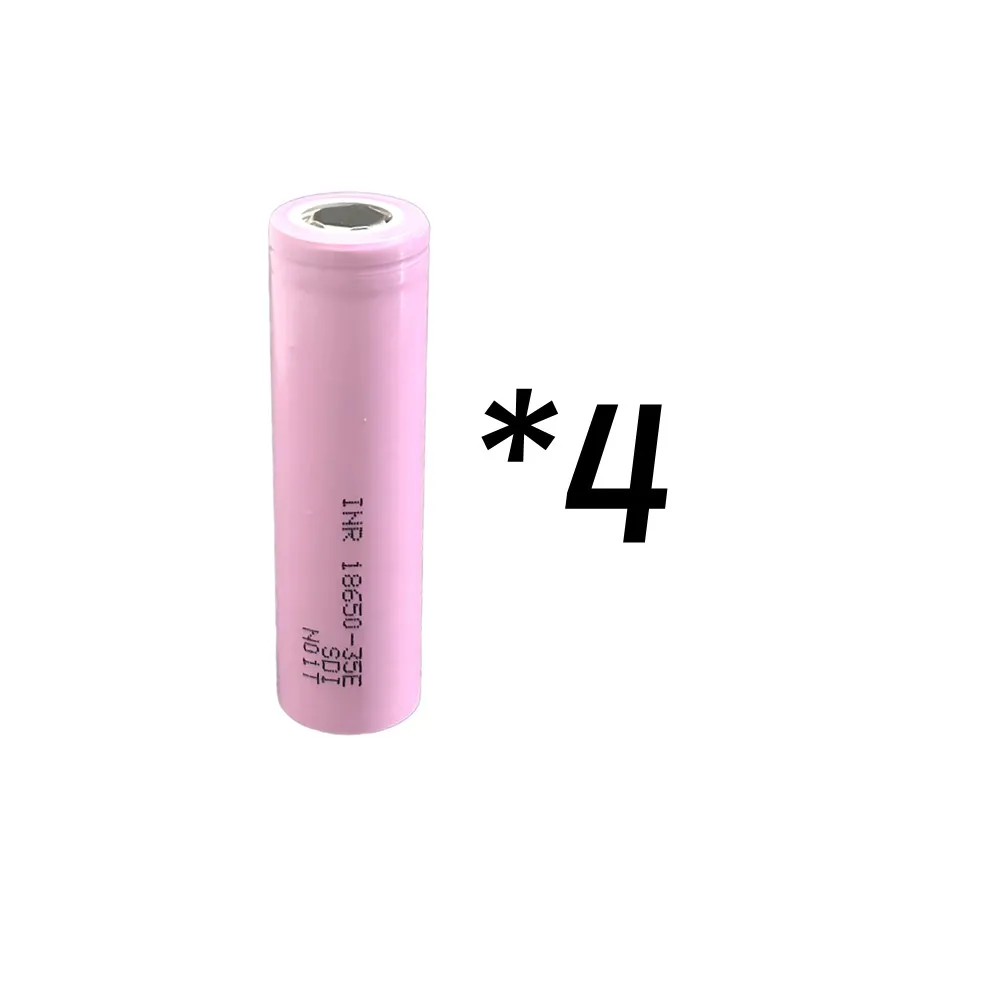 Flat Top 35E 18650-batterij 3500mAh Li-ion 18650-batterij Lange levensduur, lage zelfontlading, ideaal voor doe-het-zelf, batterijpakket, radio, powerbank
