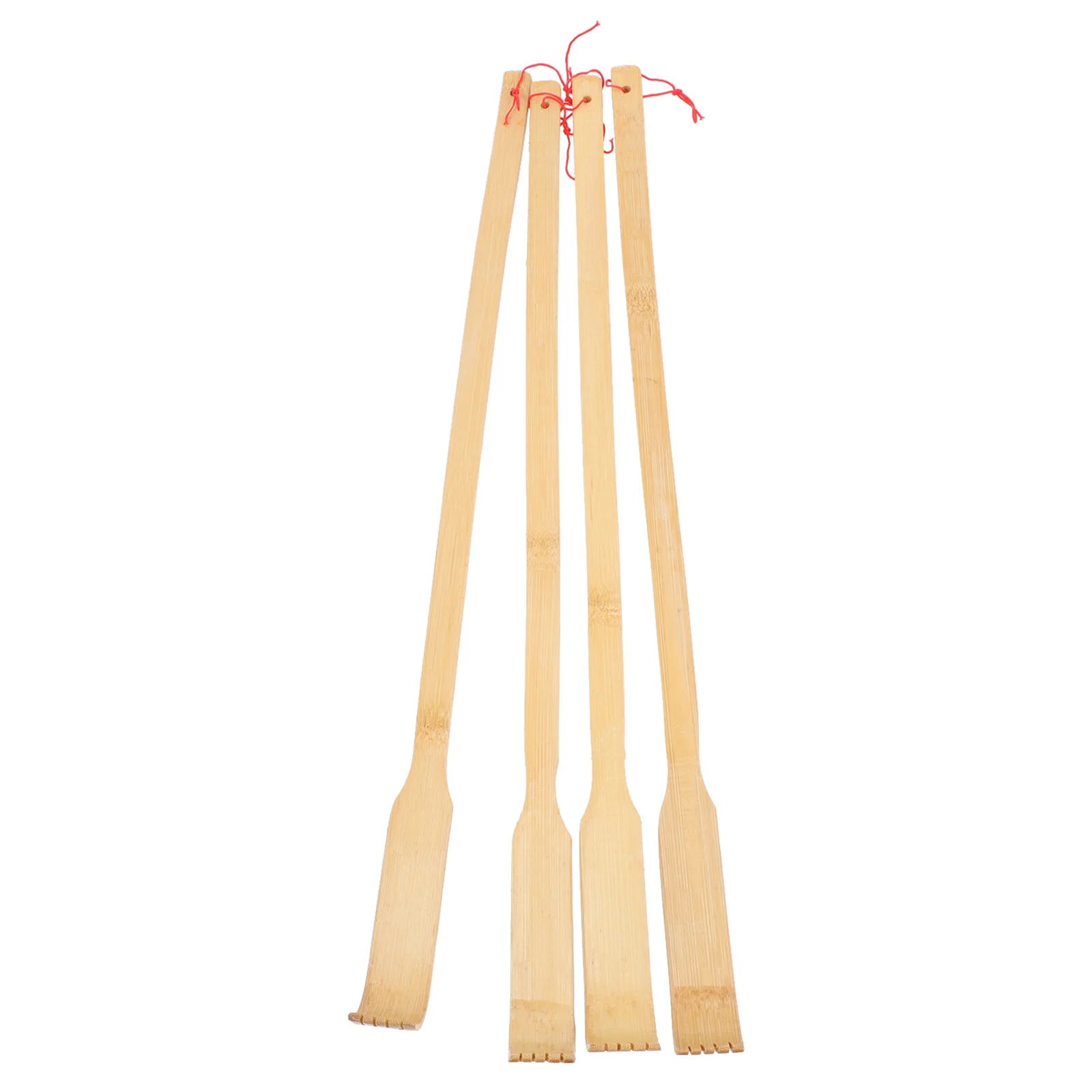 

4Pcs Bamboo Back Scratcher Extended Reach Design for Total Back Relief Comfortable Grip Scratching Tool