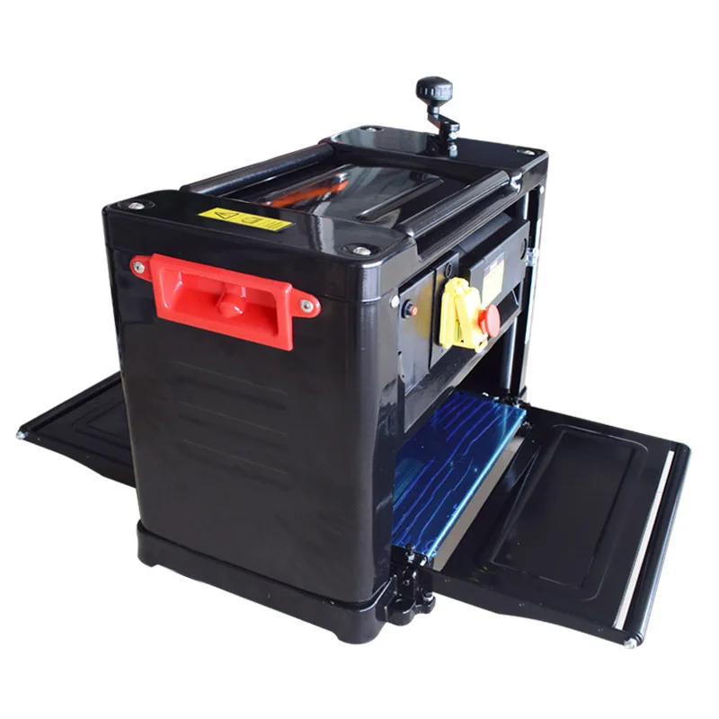 Single-Sided Woodworking Planer with Lightweight Stand Blade Planer for Solid Wood Home Decoration Electric 220V
