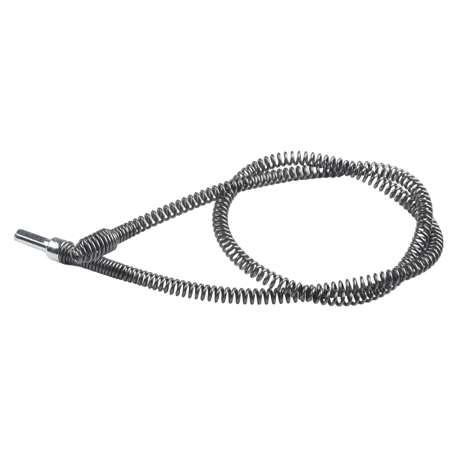 أداة تجريف أنابيب زنبركية ، فولاذ مغنزيني ، تصميم رأس زنبركي ، منظف للمصرف ، حمام ، مطبخ ، 1 متر ، 2 متر ، 3 متر ، 1