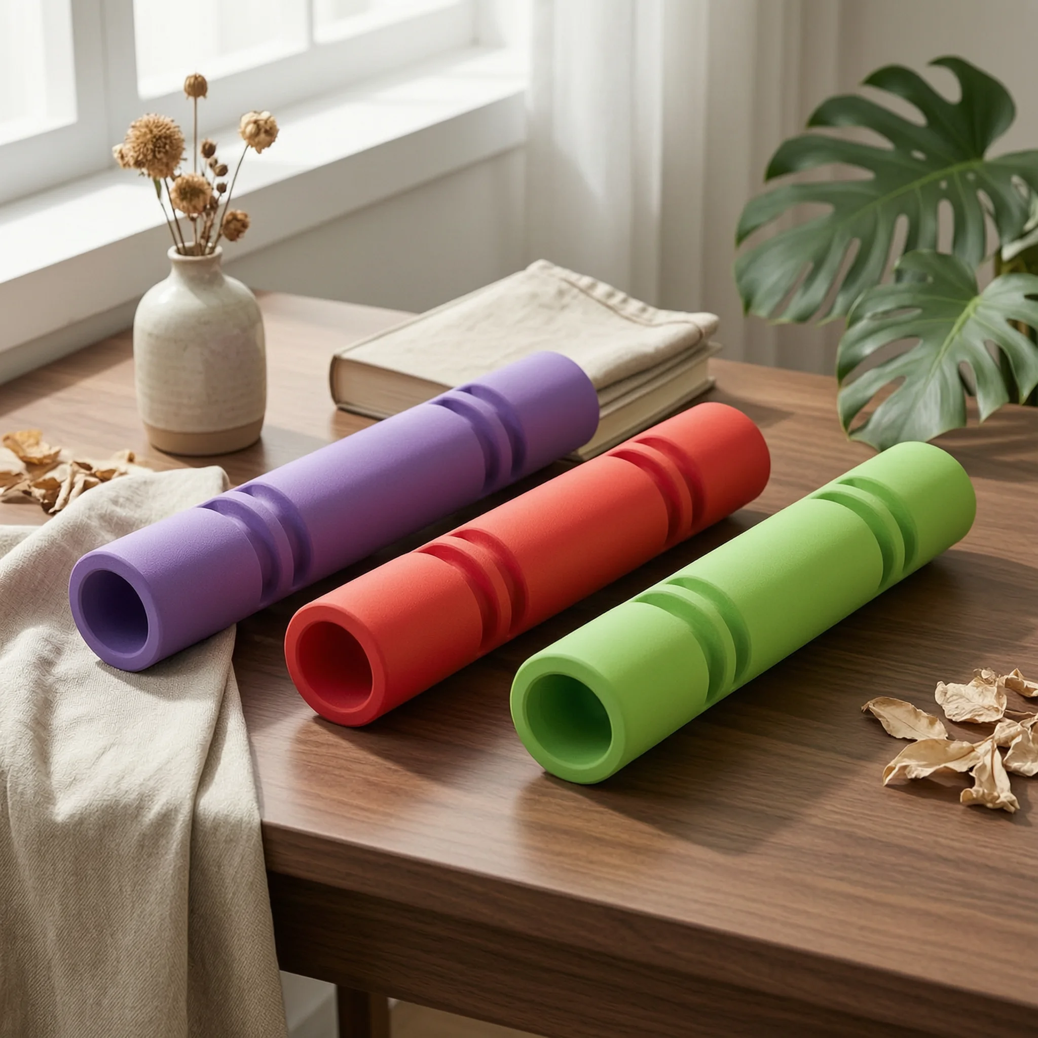 fitness-tube-with-grip-openings-full-body-weighted-training-bar-with-handles-exercise-log-non-slip-equipment-heavy-duty