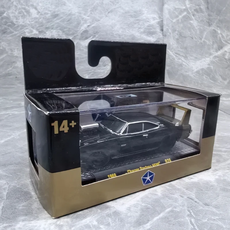 1/64 Scale 1969 Charger Daytona HEMI Simulation Alloy Car Model Static Display Collectible Toy Gift Souvenir Decoration