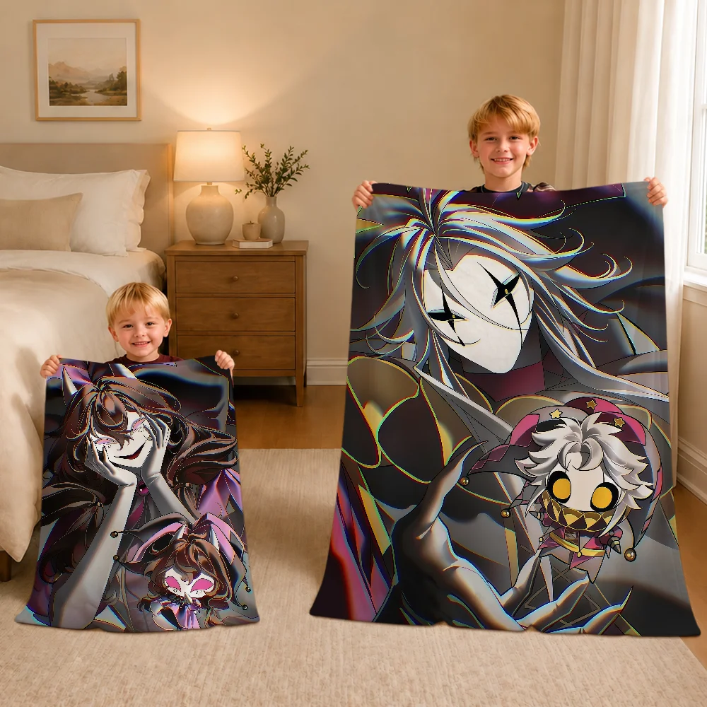 Plush Blanket Game The Freak Circus Fanart Cool Warm Soft For Sofa Living Room Nap Home Bedroom Travel Gift Flannel Pet Hogar