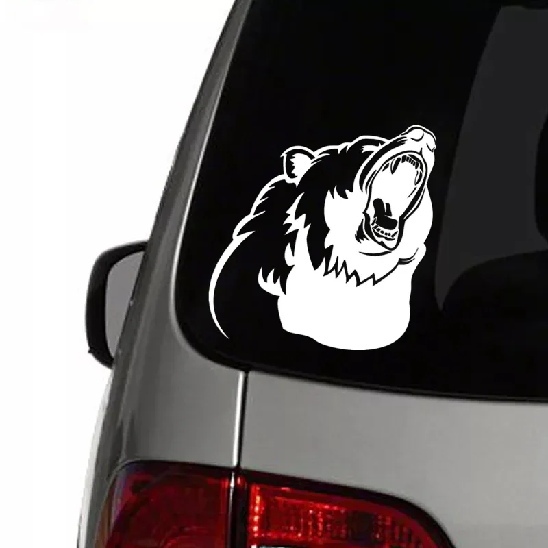 Car Sticker Various Sizes Funny Bear  Vinyl Decal Car Auto Stickers for Car Bumper Window Car Decorations Decals,20cm*20cm