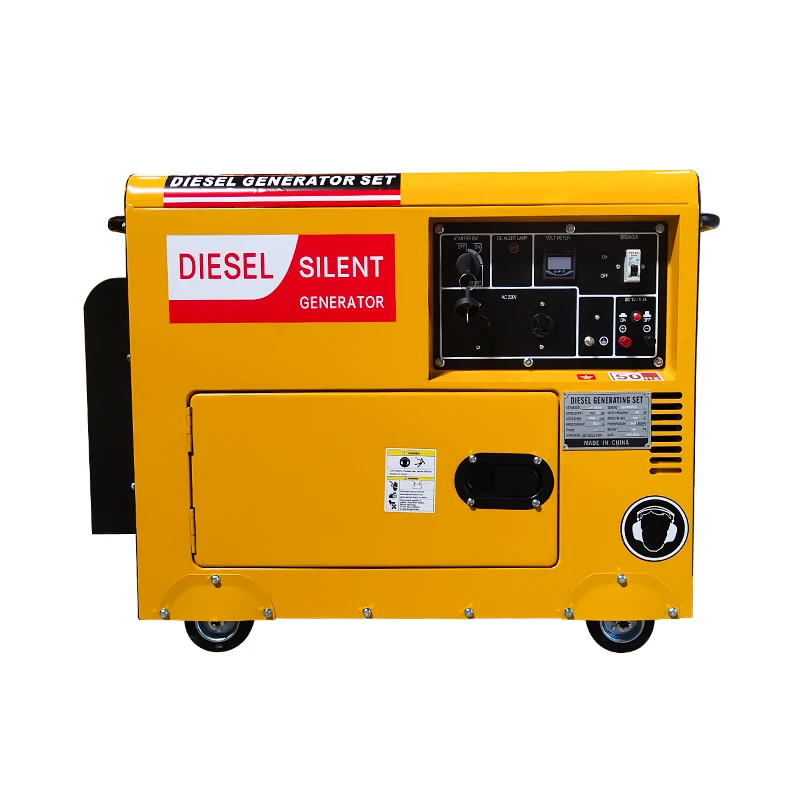 10KW 12kva Generators for Home Silent Movable with Wheels Generator Digital Silent diesel Smart