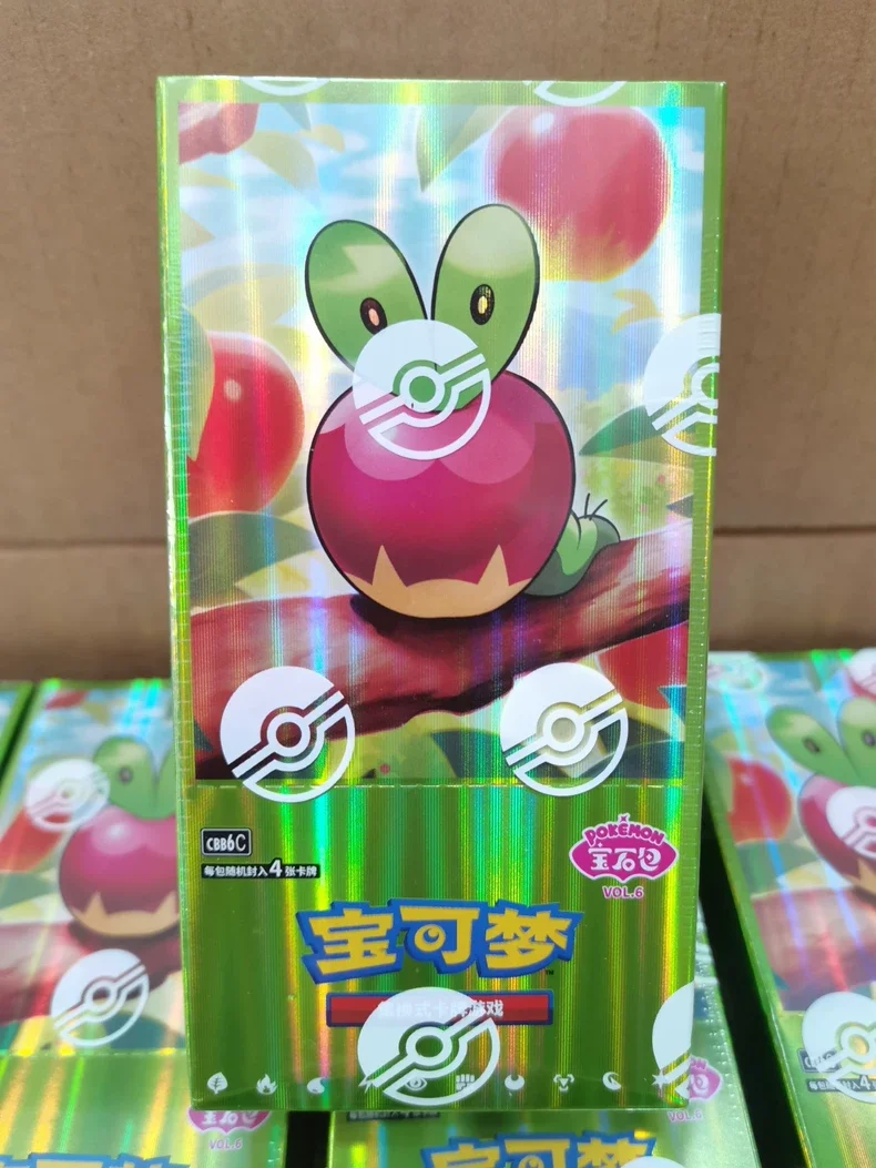 100% Original Pokemon Tcg Gem Pack Vol.6 Booster Box Simplified Chinese CBB6C Gem Pack 6 Collectible Card PTCG Trading Card Game