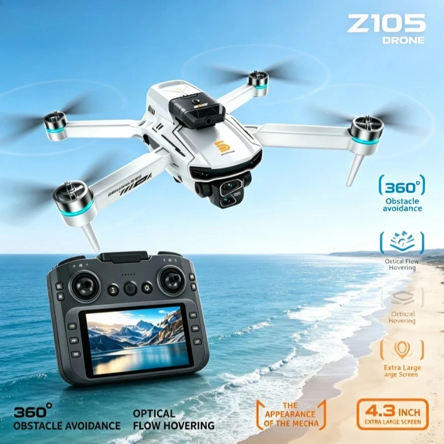 Original Z105 Foldable GPS Drone 4.3