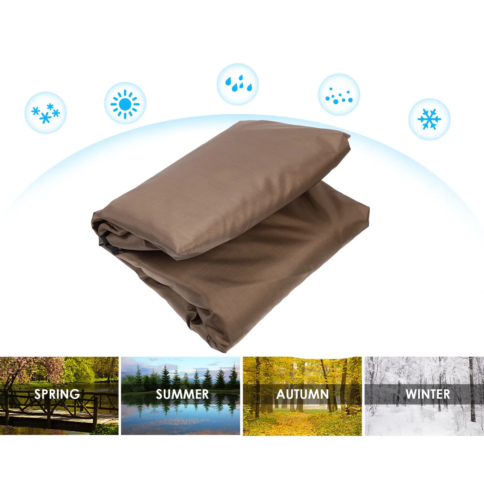 

Washable Bird Cage Cover Waterproof Outdoor Yard Shield Protective Parrot Cage Cover Protective Rainshed Yard Shield