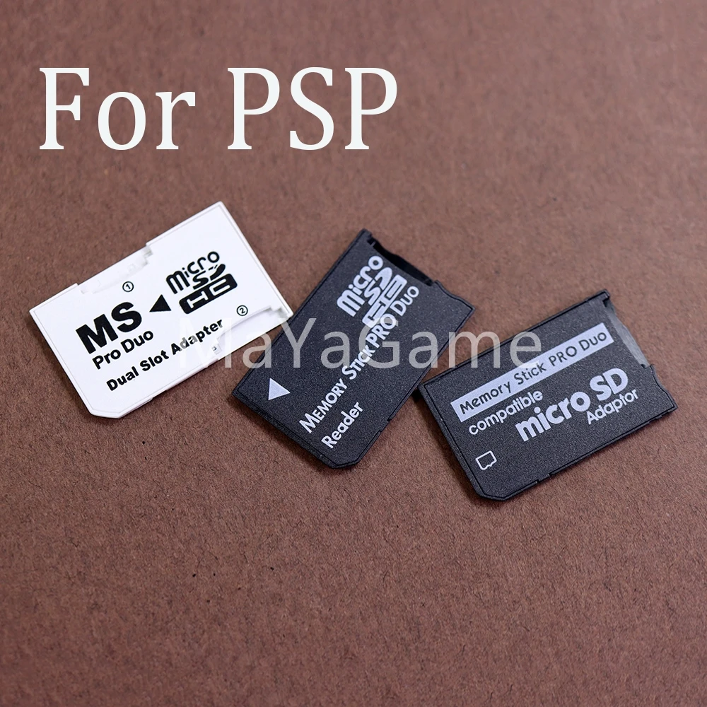 20pcs Support Memory Card Holder Micro SD TF To MS Stick Adapter For PSP 1000 2000 3000