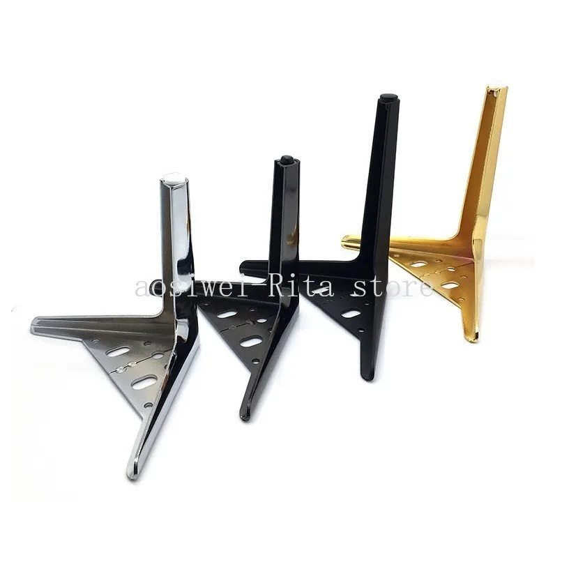 4Pcs/Set Feet For TV Sofa Coffee Leg Metal Support Drawer Cabinet Strong Feet Load 800KG Table Bathroom Cabinet Furniture