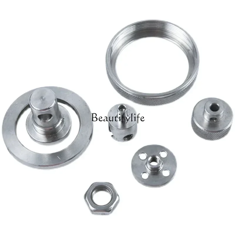 Precision Hardware Parts Aluminum Alloy Copper Metal Processing Customized CNC Lathe