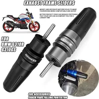 2022 nuevos accesorios de motocicleta protección contra caídas deslizador de escape Protector de almohadilla de choque para BMW G310R G310GS G 310 GS/R 2017-2020
