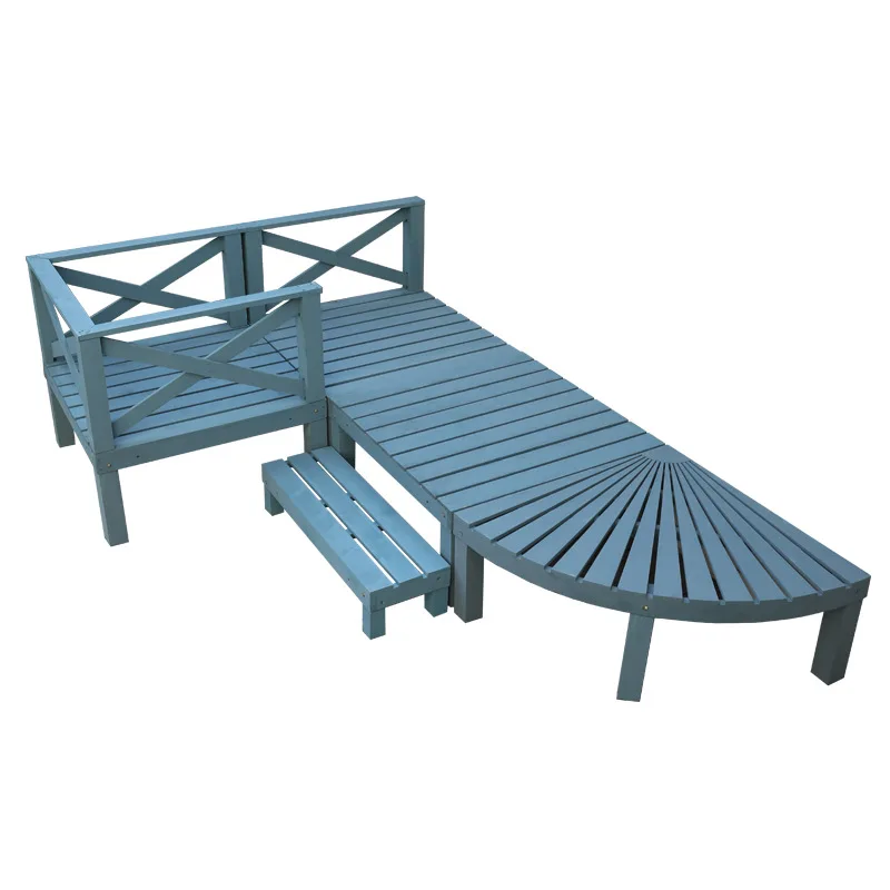 

Outdoor preservative wood floor Outdoor courtyard Solid wood leisure platform Garden Open-air balcony Terrace Floor Tatami