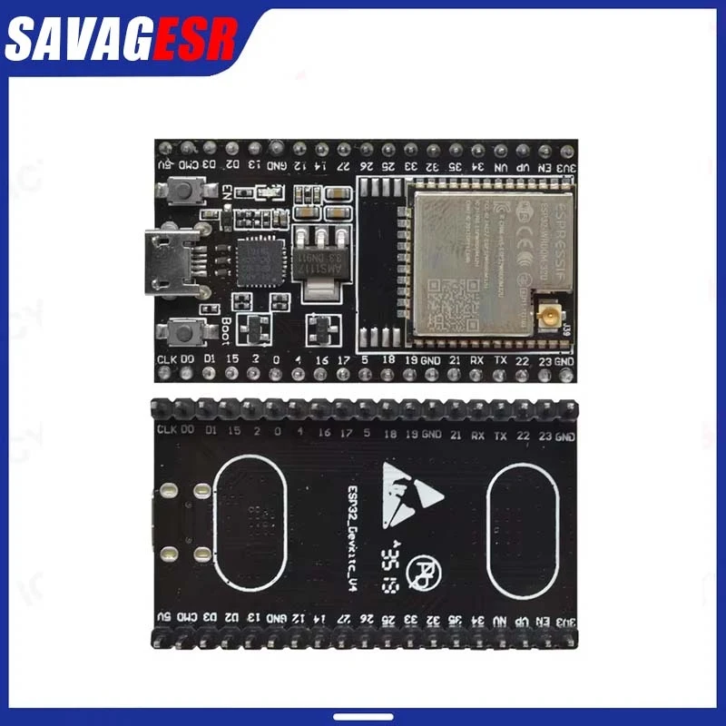 ESP32 DevKitC V4 Development Board Equipped With 4MB Development Module Mini USB Pre-welded Pin Header