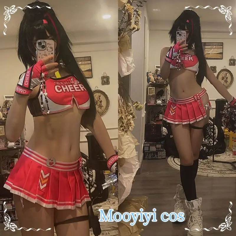 

Bay Clay Cosplay Costume for Halloween Christmas Role Playing Party Comic Game nikke Size S-L Newly Women Sexy short skirt