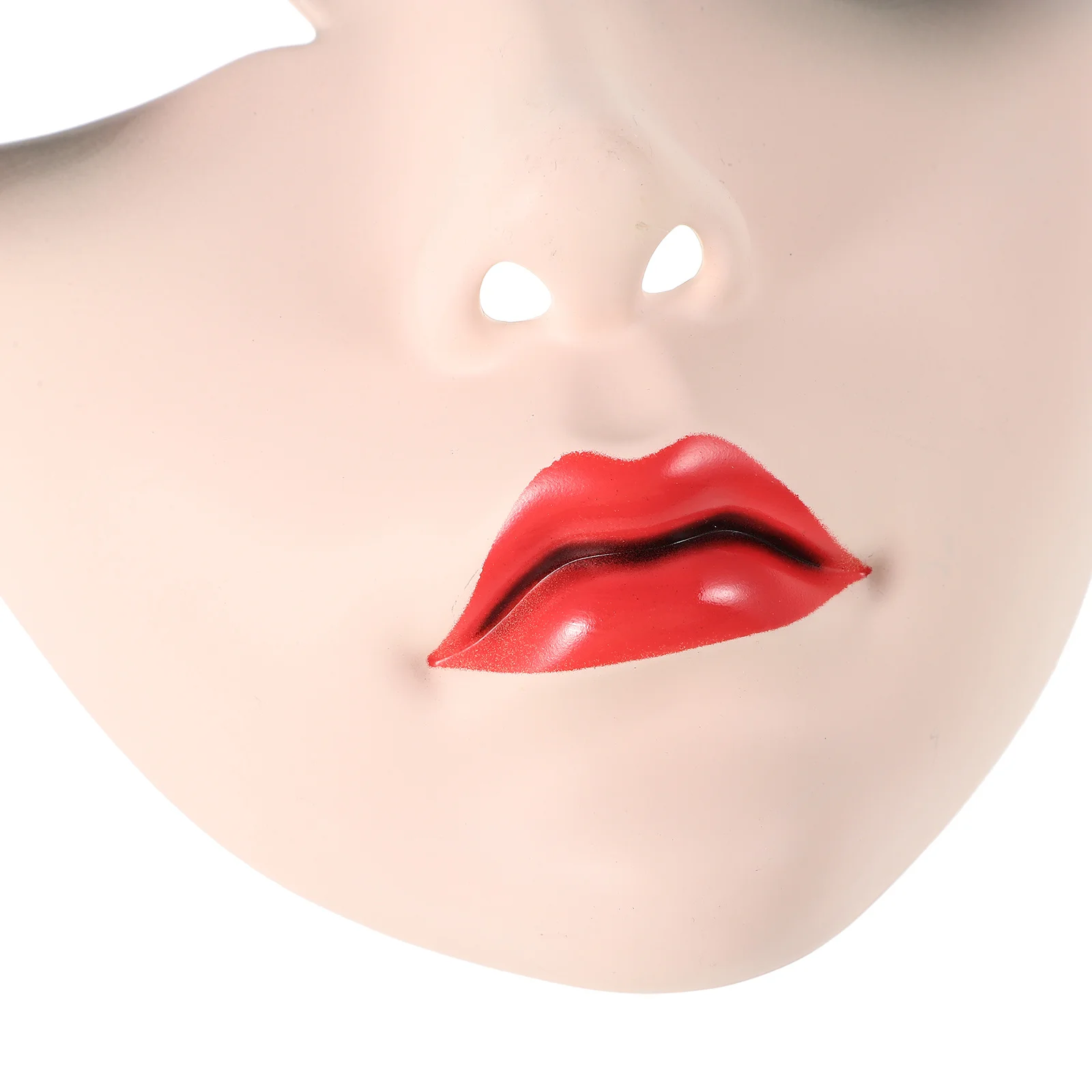 หน้ากากสไตล์จีนแบบเต็มหน้าสำหรับผู้หญิง ฮันฟู คอสเพลย์ อุปกรณ์เสริม ความงามแบบดั้งเดิม งานปาร์ตี้สวมหน้ากาก การแสดงบนเวที สไตล์วินเทจ