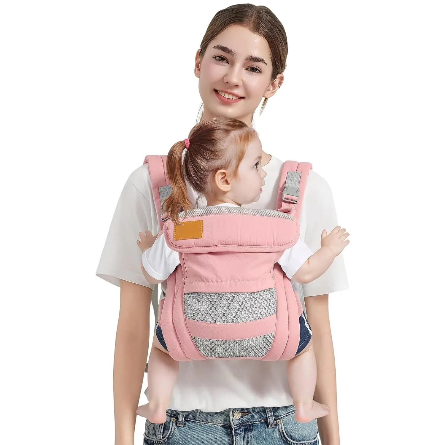 

Convenient Travel Backpack with Baby Back Straps Baby Activity Supplies Newborn Kangaroo Backpack Straps