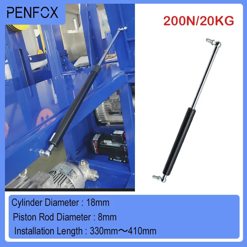 

1PC 330-410mm 20kg/200N Universal Lift Support Front Bonnet Hood Rear Trunk Tailgate Boot Shock Lift Strut Support Bar GasSpring