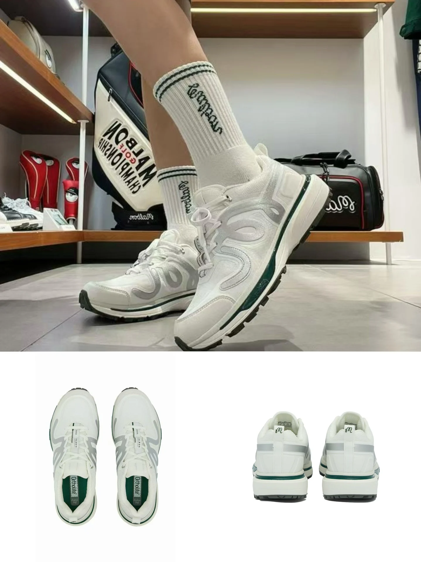 

Women's Multi-Functional Golf Sneakers, Slip-Resistant and Waterproof