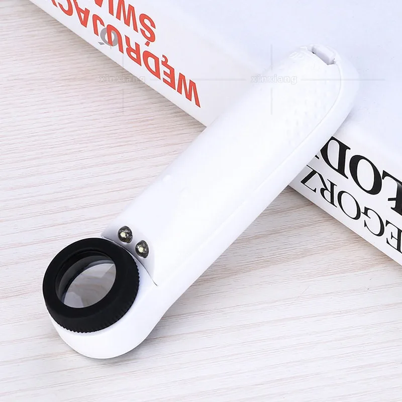 Treasure Appraisal Special Magnifying Glass with Lamp Circuit Board Repair Core 40 Times